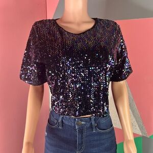 Sequin shirt